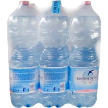 Упаковка води мінеральної San Benedetto без газу 6х2 л (8001620002278_6): Об'єм, л 12
