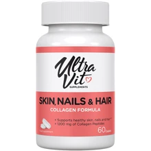 VPLab UltraVit Skin, Nails & Hair Формула колагену 60 капсул: Форма випуску Капсулы