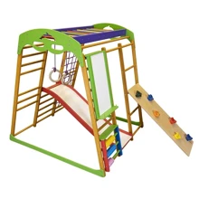 Детский спортивный комплекс для квартиры SportBaby Карамелька Plus 4: Производитель SportBaby
