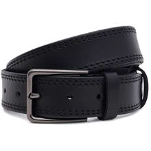 Чоловічий ремінь Borsa Leather чорний (150v1fx74-black): Стать Мужской