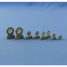 Колеса Northstar Models для Ме-109 B/C/E, ранний тип (смола) NS48018: Производитель Northstar Models