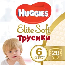 Huggies Pants 6 Mega Elite Soft 28: Тип Підгузки-трусики