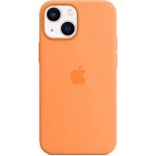 Чехол для iPhone Apple Silicone Case with MagSafe Marigold (MM1U3) for iPhone 13 mini: Цвет оранжевый