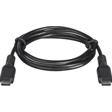 Кабель Defender USB-C to USB-C 1m Black (87854): Тип USB-C - USB-C