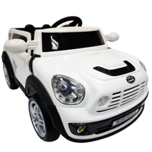 Дитячий електромобіль BabyHit CROSS - White: Вид автомобіль