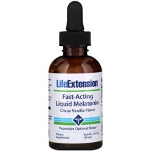 Life Extension Fast-Acting Liquid Melatonin, 2 fl (59 ml) Мелатонин жидкий, быстродействующий: Форма выпуска Капли
