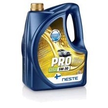 Олія моторна Neste Pro 5W30 C2/C3 API SN, SM/CF синтетична 4л: Тип Синтетическое