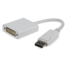 Кабель и переходник Cablexpert DisplayPort - DVI (M/F), 0.1 м, (A-DPM-DVIF-002-W): Тип кабель