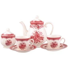 Чайный сервиз Claytan Ceramics Виктория пинк (910-068): Наименование Чайный сервиз