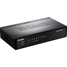 Мережевий комутатор D-Link DES-1008P: Порти только Fast Ethernet (10/100)
