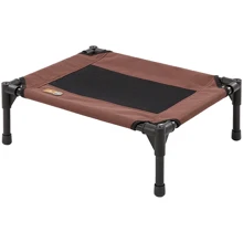 Лежак K&H Original Pet Cot & Cover для собак коричневый размер S: Тип Лежак