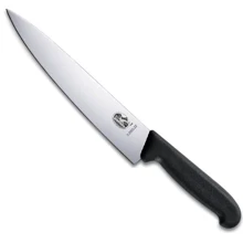 Кухонний ніж Victorinox Fibrox Carving 22см з черн. ручкою (52003.22): Лезо нержавіюча сталь