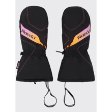 Детские горнолыжные варежки Roeckl Ski Juniors Alba Mitten 6 black/pink черные (3405-033-035): Пол Девочка