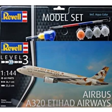Подарочный набор Revell Самолет Airbus A320 Etihad Airways 1:144 (63968): Производитель Revell