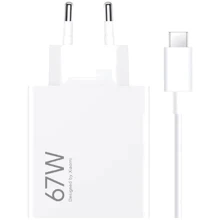 Зарядний пристрій Xiaomi Wall Charger USB 67W HyperCharge Combo з USB-C Cable White (BHR9465EU): Особливості Power Delivery (PD), Быстрая зарядка