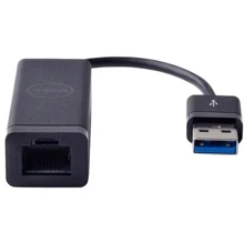 Адаптер Dell Adapter USB 3.0 to Ethernet PXE Black (470-ABBT): Цвет черный