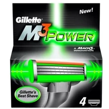 Gillette Mach3 Power Сменные кассеты для бритья 4 шт.: Вид Сменные кассеты