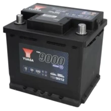 Автомобільний акумулятор AGM (Start-Stop) Yuasa 6СТ-50 АзЕ AGM YBX9012: Ємність, Ач 50
