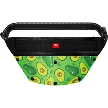 Поясная сумка WAUDOG Textile для корма и аксеcсуаров рисунок Авокадо размер 33x17x10 см черная: Производитель WAUDOG