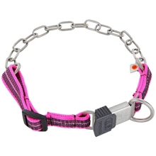 Ошейник для собак Sprenger Adjustable Collar with Assembly Chain среднее звено 3 мм 60-65 см розовый (51153): Производитель Sprenger