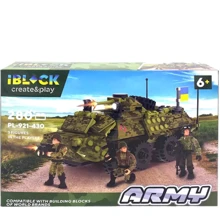 Конструктор Iblock Армія, 280-385 деталей, 4 види (PL-921-430): Виробник Iblock