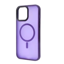 Чехол для iPhone WAVE Matte Insane Case with MagSafe Deep Purple for iPhone 13 Pro Max: Цвет фиолетовый