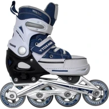 Роликовые коньки MAXCITY SMART DARK BLUE р.37-40: Цвет голубой