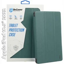 Аксессуар для iPad BeCover Soft Edge with Pencil mount Dark Green for iPad 10.9 (2022 / 2024) / iPad 11 2025 (709182): Цвет зеленый