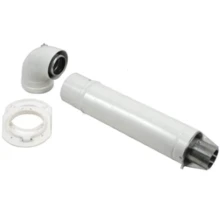 Коаксиальний горизонтальний комплект Bosch AZ 389 Ø60/100 мм (7716050064): Виробник Bosch