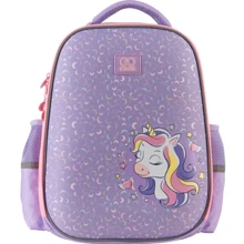 Рюкзак GoPack Education напівкаркасний GO23-165M-3 Cute unicorn: Вікова група от 6 до 10 лет