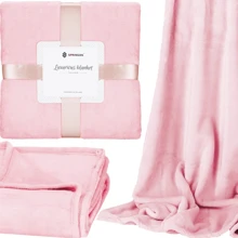 Плед Springos Luxurious Blanket 200x220 см розовый (HA7210): Производитель Springos