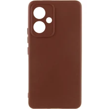Чехол для телефонов Lakshmi Case Silicone Cover Full Camera Brown for Xiaomi Redmi 13 4G / Poco M6 4G: Совместимость Xiaomi Redmi 13 4G / Poco M6 4G