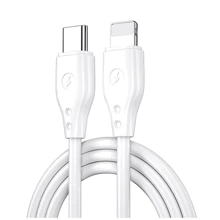 Кабель WIWU Cable USB-C to Lightning YQ01 Vigor Series 1.2m White: Тип USB-C - Lightning