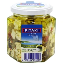 Сыр Kaserei Fitaki с оливками 40% 300 гр (DLR5060): Вес нетто 300 г