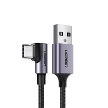 Кабель UGREEN USB Cable to USB-C US284 3A 2m Space Gray: Тип USB Cable - USB-C