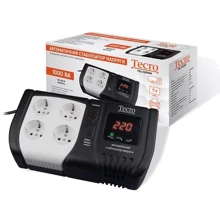 Стабилизатор Tecro TRS-1000BW: Тип релейный