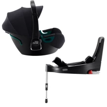 Автокресло Britax-Romer BABY-SAFE iSENSE (Fossil Grey) с платформой: Группа 0+ (до 13 кг), автокресло-переноска