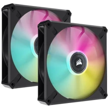 Кулер Corsair iCUE ML140 RGB Elite Premium Dual Fan Kit (CO-9050115-WW): Уровень шума, dB 31.8 дБ