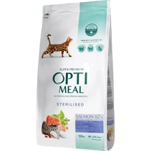 Сухой корм Optimeal Sterilised cats для стерилизованных кошек с лососем 10 кг (4820215368179): Тип Сухой корм