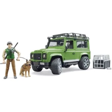 Ігровий набір Bruder Автомобіль Land Rover Defender з фігуркою лісника та собаки (02587): Виробник Bruder