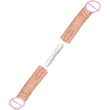 Фаллоимитатор The Double D 16 Inch 40,6х4.5 см: Назначение Для двойного проникновения