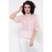 Блуза FashionUp BZ-1773A 42 рожева з рукавом 3/4: Сезон Демісезон