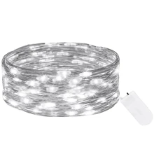 Гірлянда на батарейках Springos 1 м 10 LED CL4026 Cold White: Виробник Springos