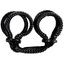 Наручники из японского шелка Japanese Silk Love Rope Wrist Cuffs, черный: Производитель Topco Sales