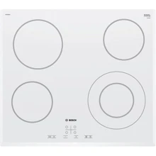 Варочная поверхность электрическая Bosch PKF652BB1E: Расположение панели спереди