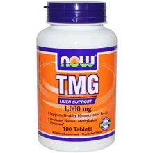 Аминокислоты (глицин) Now TMG /Trimethylglycine/ 1000 mg 100 tabs: Тип Глицин
