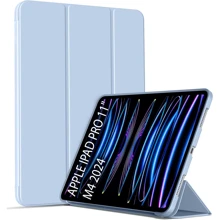 Аксесуар для iPad BeCover Tri Fold Soft TPU Silicone Light Blue для iPad Pro 11 M4 2024 (711748): Колір голубой