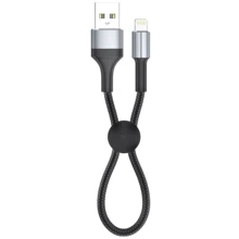Кабель Gelius USB Cable to Lightning Pro Short 20cm Black (GP-UC107): Тип USB Cable - Lightning