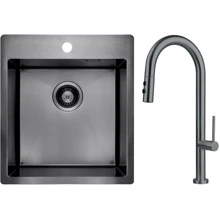 Набор для кухни Deante Olfato ZPO_D10A + BQO_D72M (ZPOED10A): Форма Прямоугольная