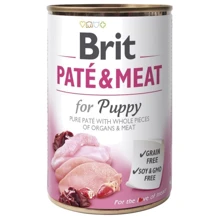 Влажный корм Brit Pat & Meat Puppy 400 g для щенков (8595602530335): Тип Влажный корм